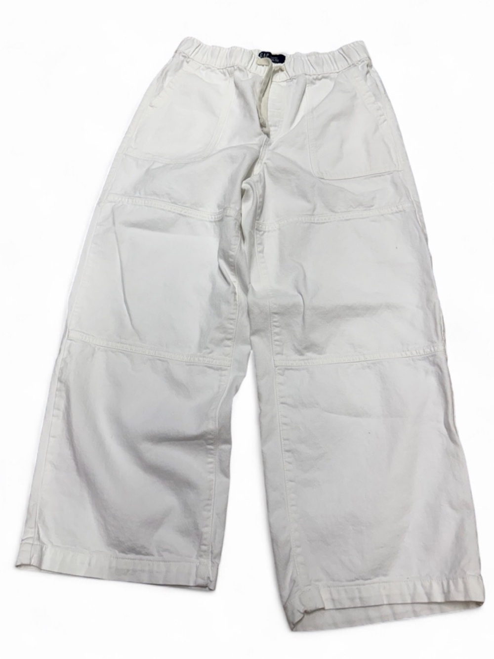 Gap white wide leg pants size m